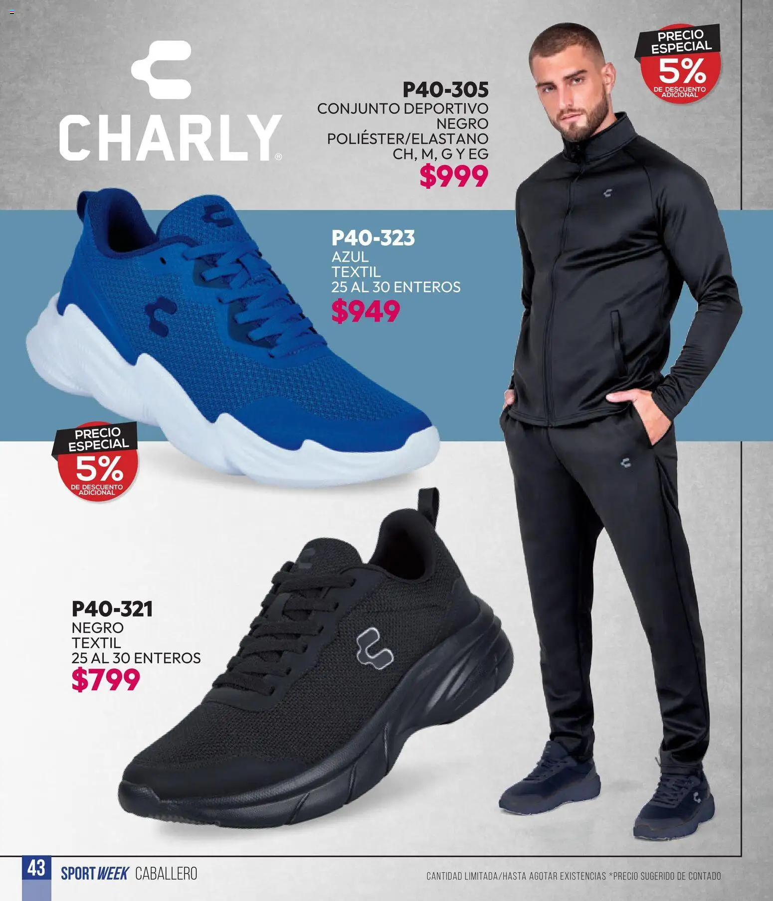 Vista previa las ofertas de la tienda Cklass - Cklass catálogo Sportweek desde el 28/04/2026 - Conjunto