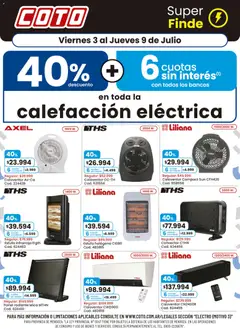 Vista previa del folleto de la tienda Coto válido desde el 03/07/2026 