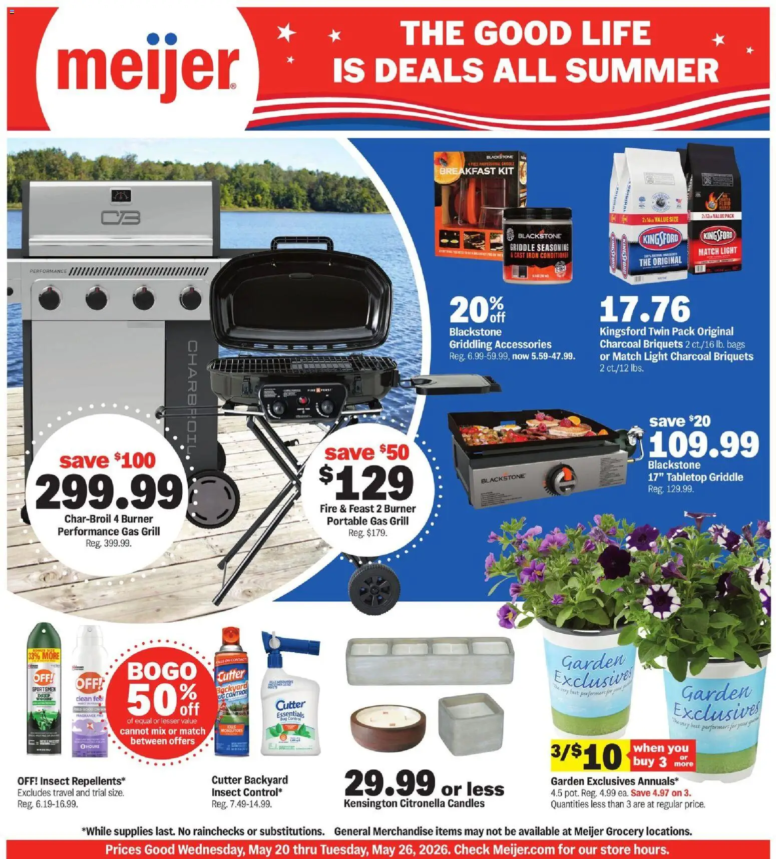 Ad Preview of Meijer Meijer The good life is deals all summer from 05/20/2026