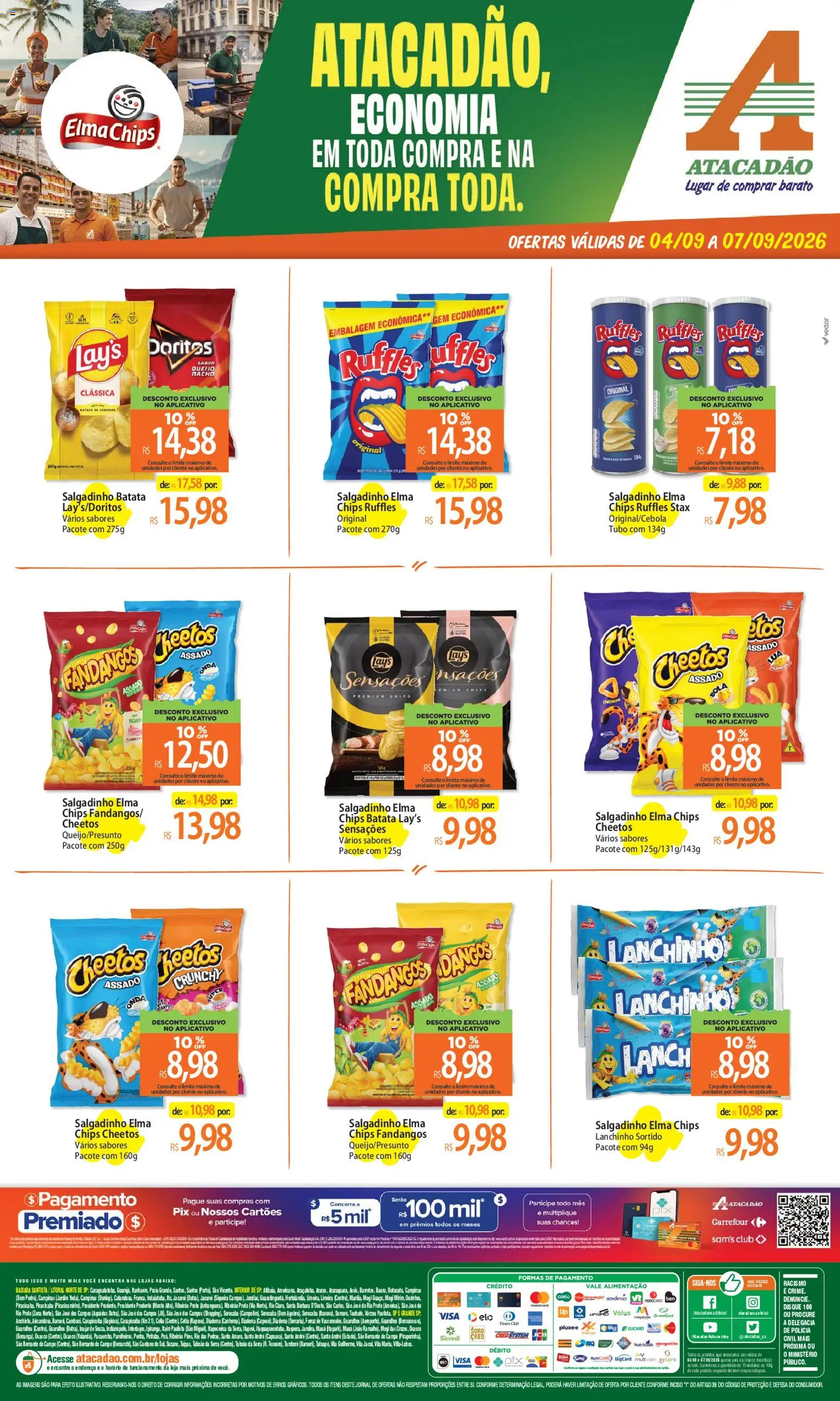 Pré-Visualização do folheto "Atacadão ofertas - SP" da loja Atacadão válido a partir de 04/09/2026