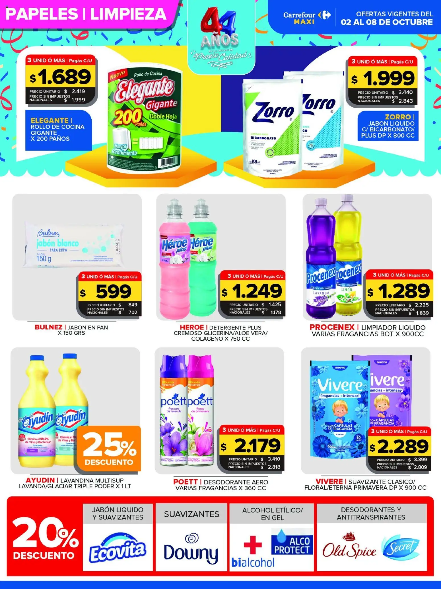 Vista previa del folleto de la tienda Carrefour Maxi válido desde el 02/10/2026 