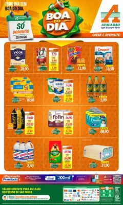 Pré-Visualização do folheto "Atacadão ofertas - SP" da loja Atacadão válido a partir de 25/10/2026