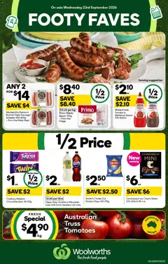Preview of catalogue Woolworths catalogue SA from shop Woolworths valid 23/09/2026