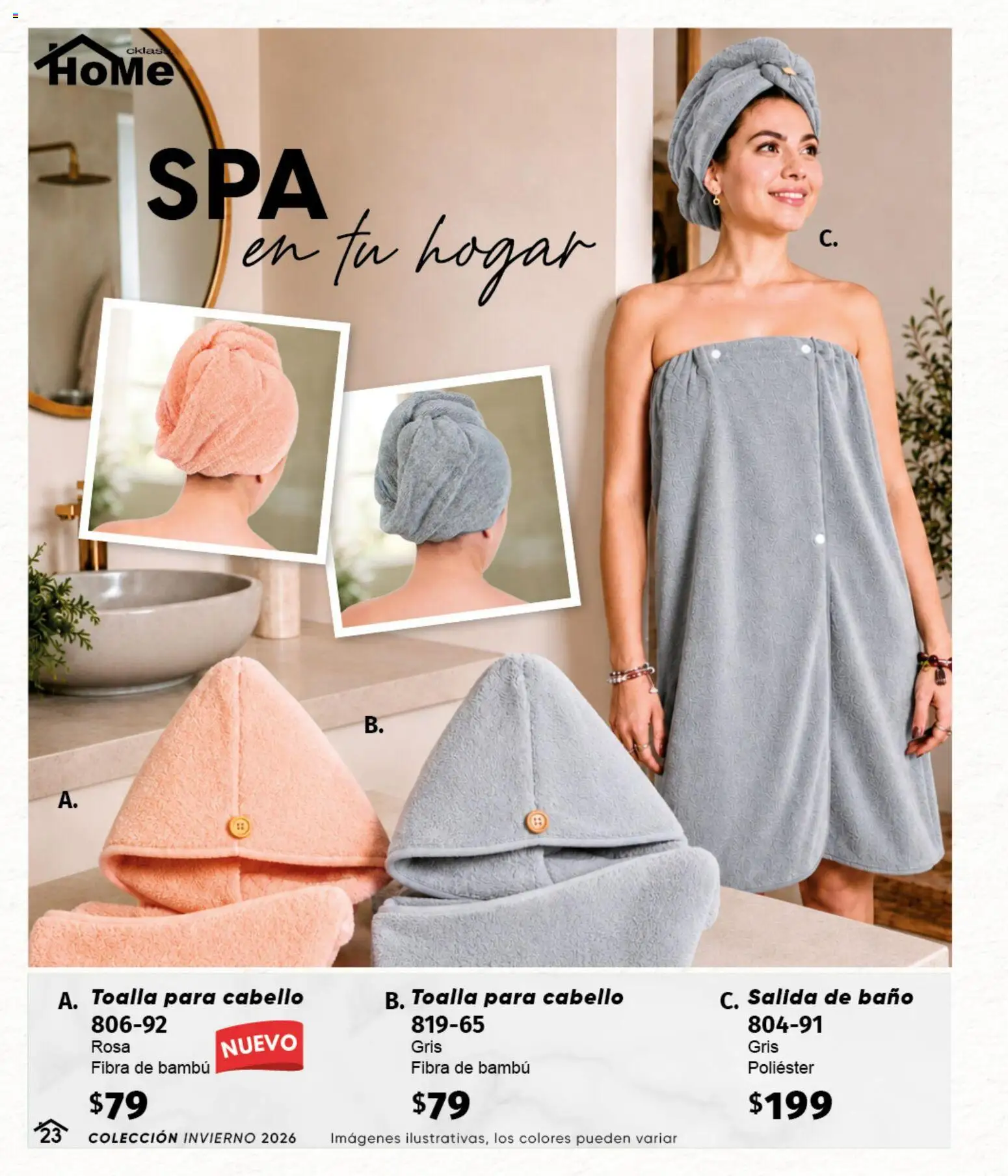 Vista previa las ofertas de la tienda Cklass - Cklass catálogo Home Invierno desde el 11/09/2026 