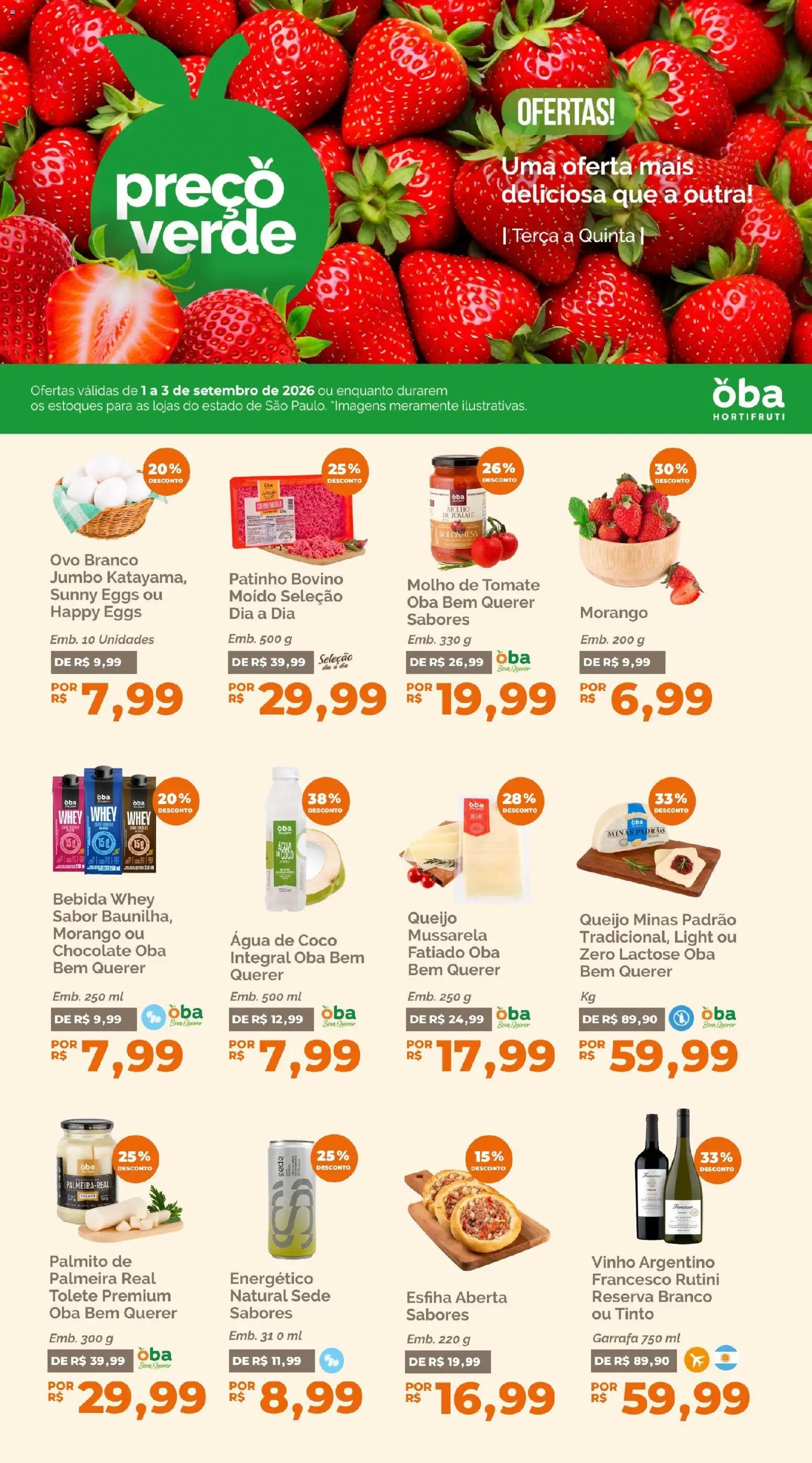 Ofertas Oba Hortifruti até 03/09/2026. - Página 1