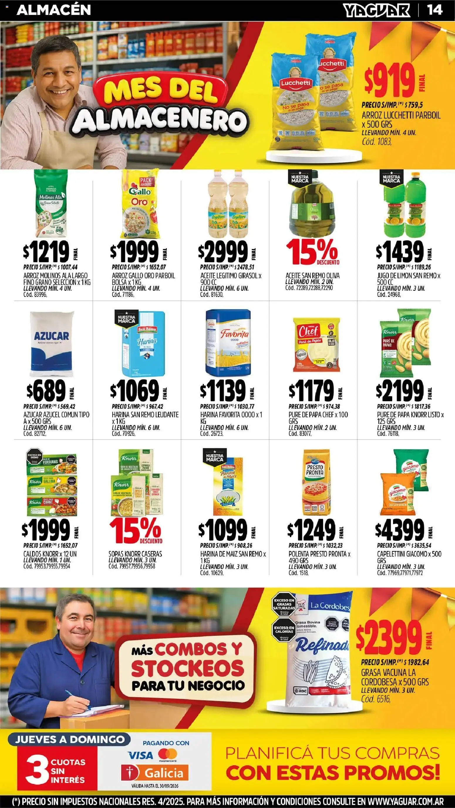 Vista previa del folleto de la tienda Yaguar válido desde el 31/08/2026 
