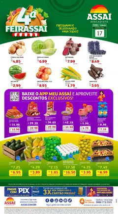 Pré-Visualização do folheto "Assaí Atacadista ofertas - AM" da loja Assaí Atacadista válido a partir de 17/06/2026