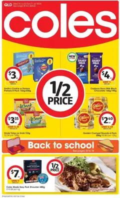 Preview of catalogue Coles catalogue QLD from shop Coles valid 15/07/2026