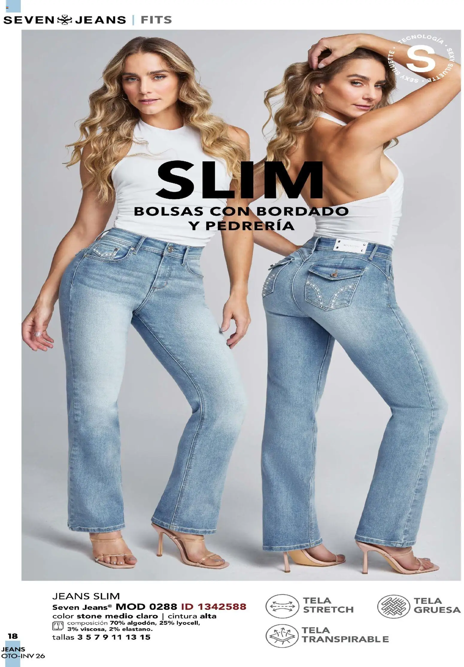 Vista previa las ofertas de la tienda Price Shoes - Price Shoes catálogo Seven Jeans desde el 03/08/2026 