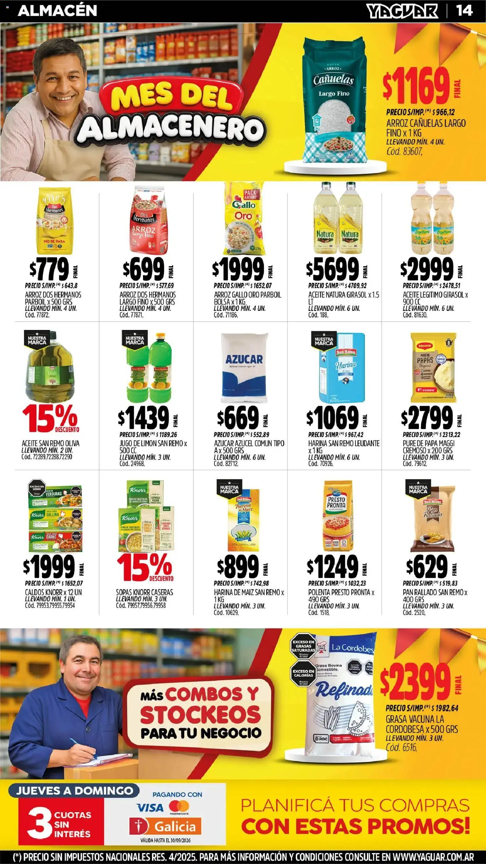 Vista previa del folleto de la tienda Yaguar válido desde el 31/08/2026 