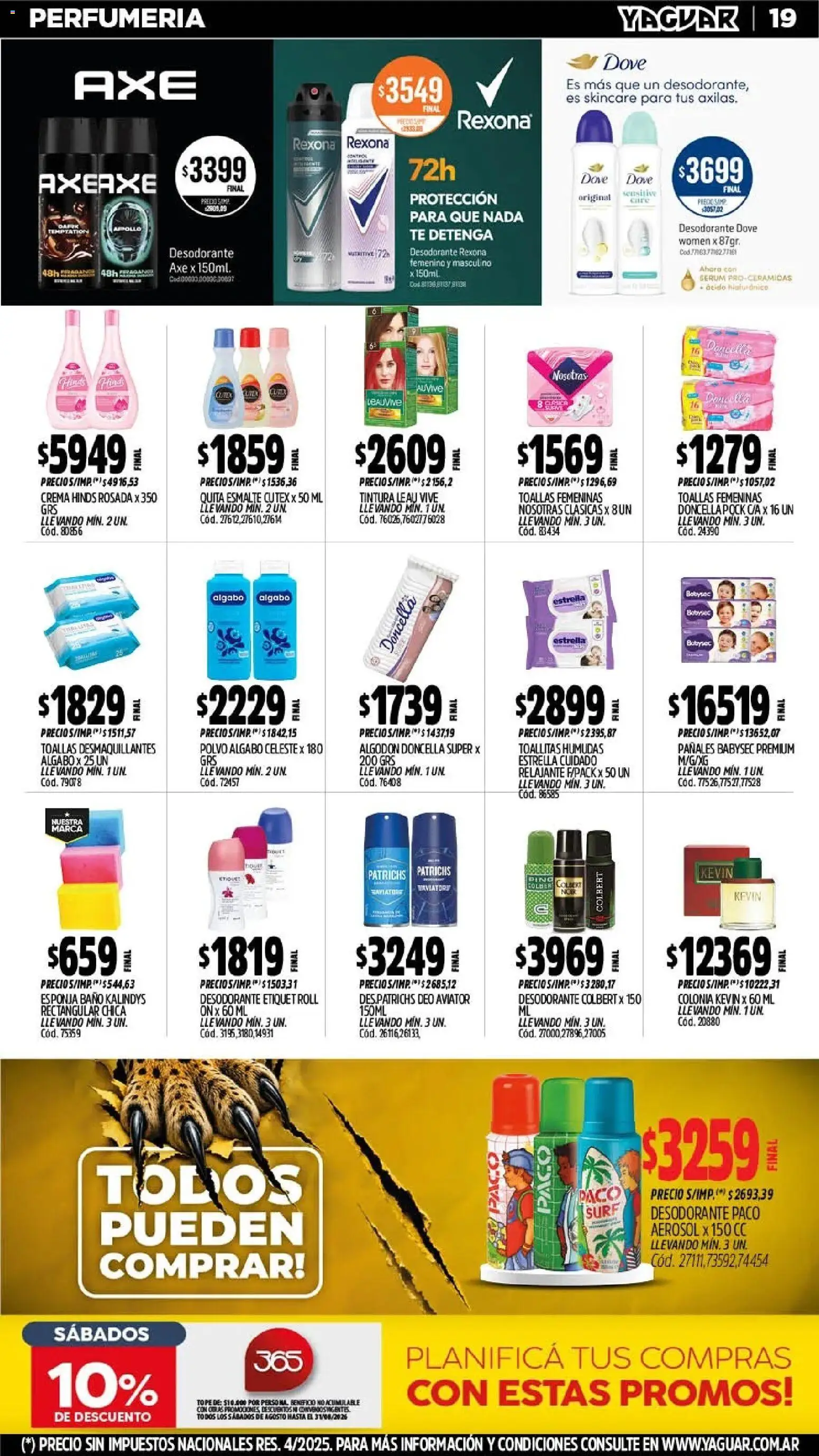 Vista previa del folleto de la tienda Yaguar válido desde el 03/08/2026 