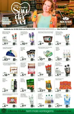 Pré-Visualização do folheto "Master ofertas Saudável" da loja Master válido a partir de 10/08/2026