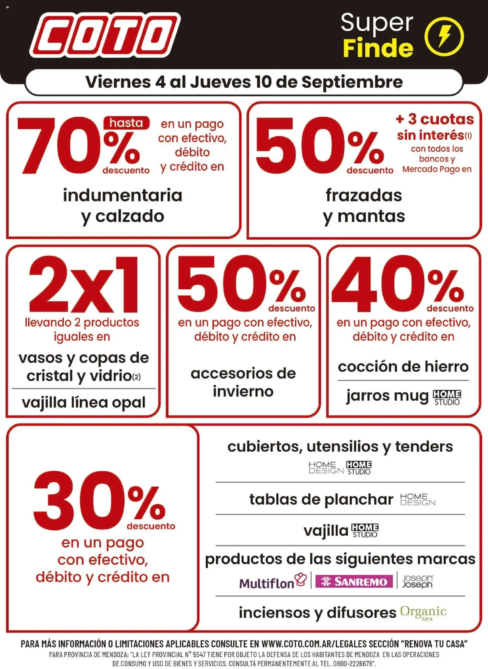 Vista previa del folleto de la tienda Coto válido desde el 04/09/2026 