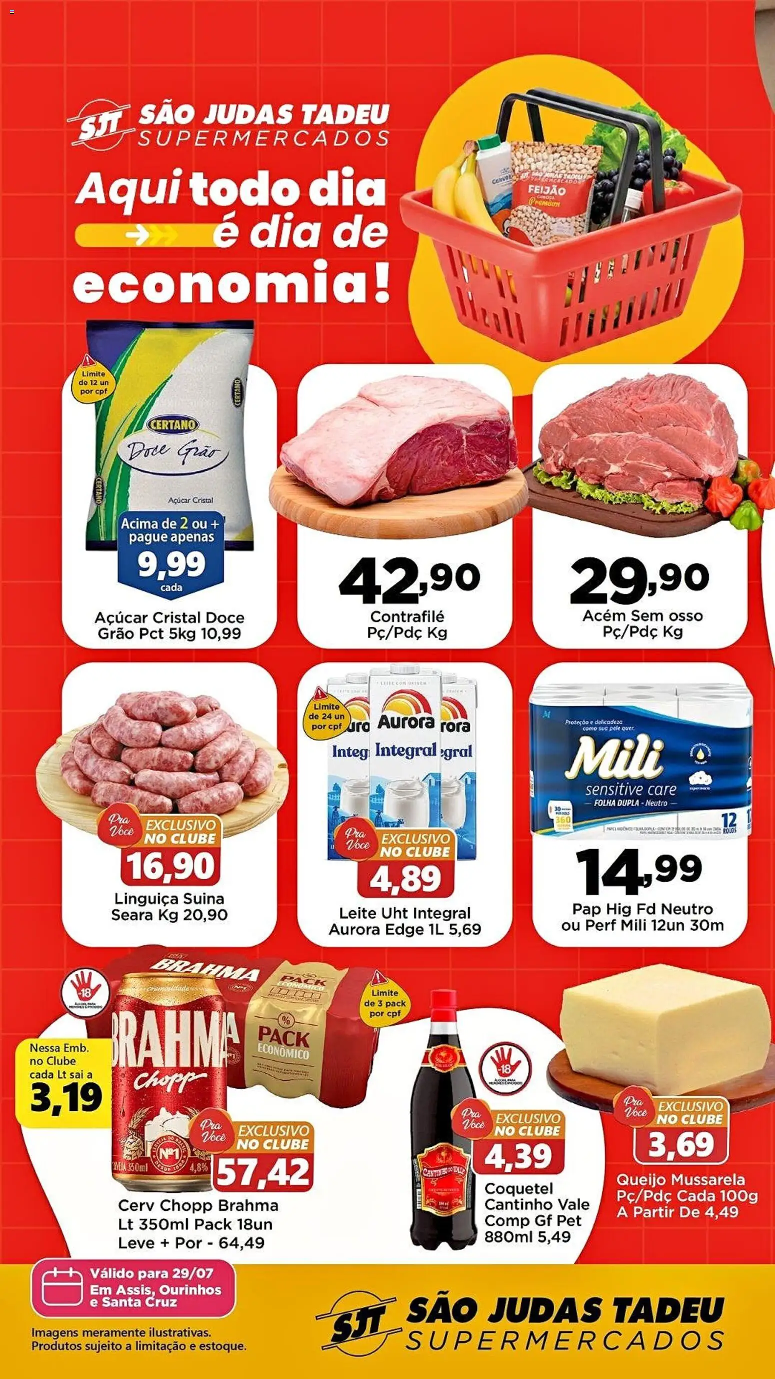 Pré-Visualização do folheto "São Judas Tadeu - Ofertas da semana" da loja São Judas Tadeu válido a partir de 29/07/2026