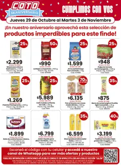 Vista previa del folleto de la tienda Coto válido desde el 29/10/2026 