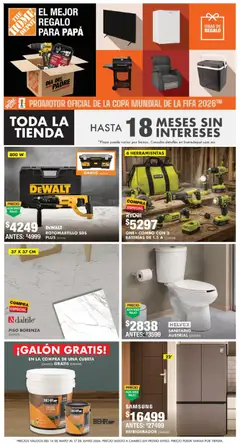 Vista previa las ofertas de la tienda Home Depot - Home Depot catálogo desde el 14/05/2026 