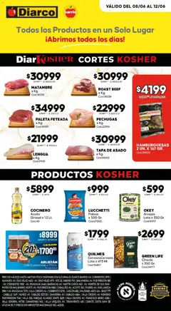 Vista previa del folleto de la tienda Diarco válido desde el 08/06/2026 