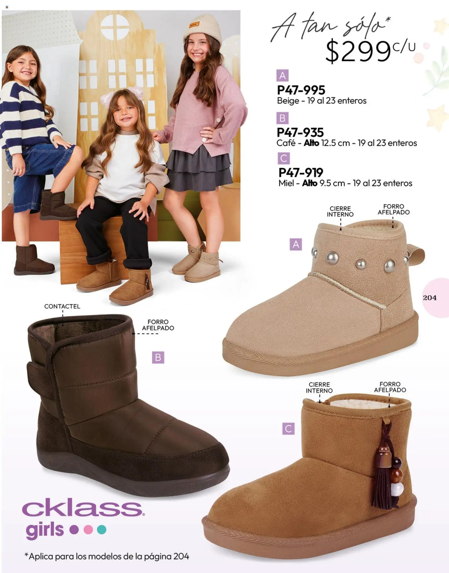 Vista previa las ofertas de la tienda Cklass - Cklass catálogo Calzado Invierno desde el 11/09/2026 