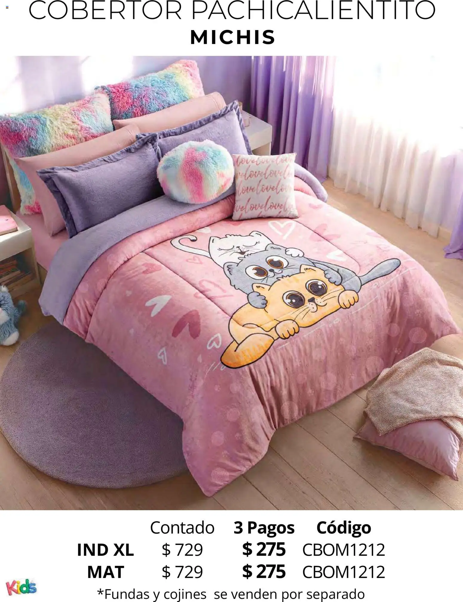 Vista previa las ofertas de la tienda Colchas Concord - Colchas Concord catálogo Kids desde el 01/05/2026 - Cobertor