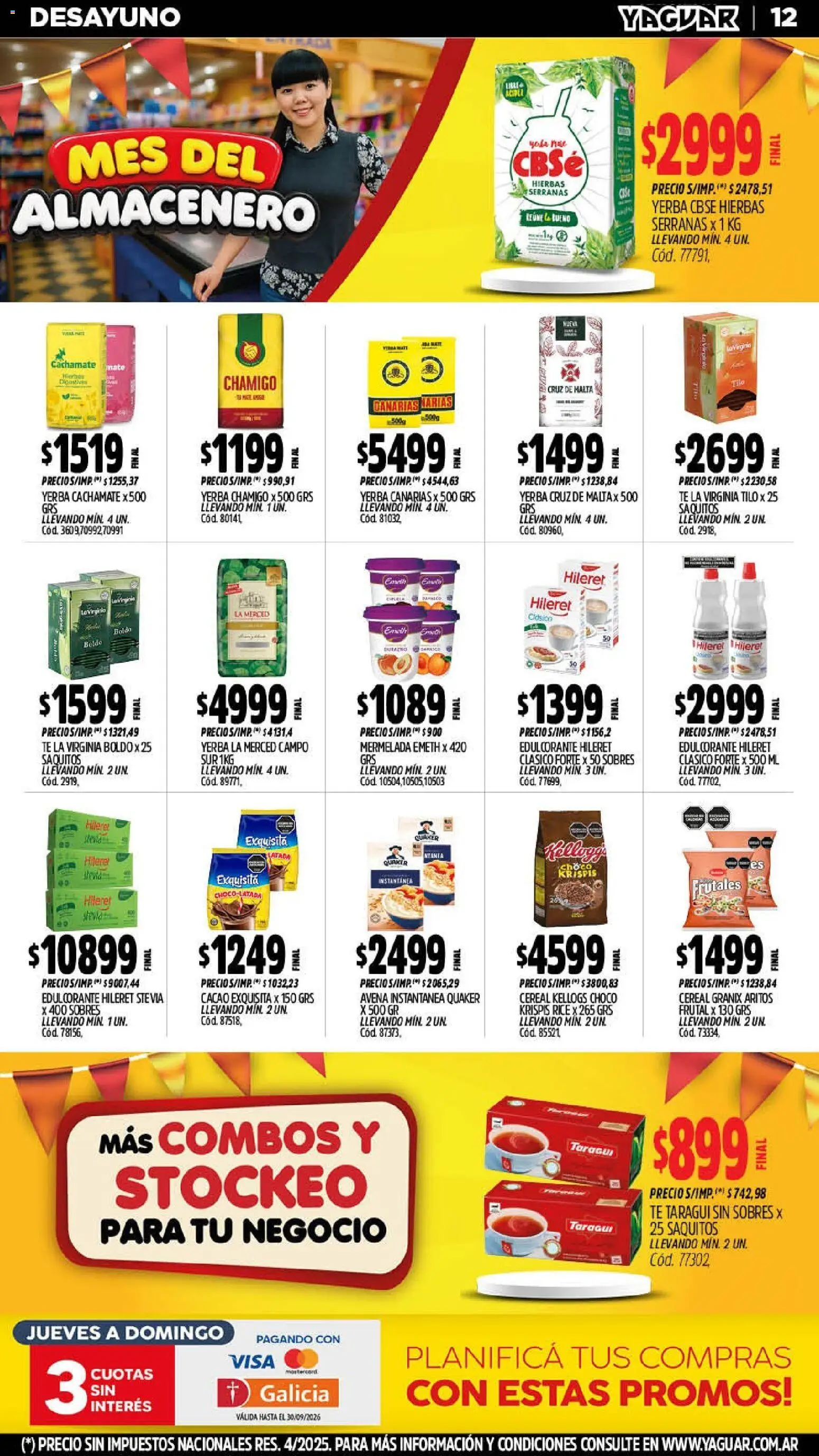 Vista previa del folleto de la tienda Yaguar válido desde el 14/09/2026 