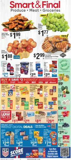 Ad Preview of Smart & Final Smart & Final Weekly Ad from 06/03/2026