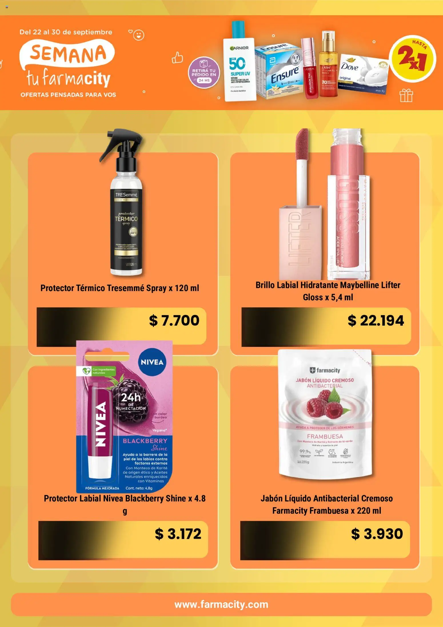 Vista previa del folleto de la tienda Farmacity válido desde el 22/09/2026 