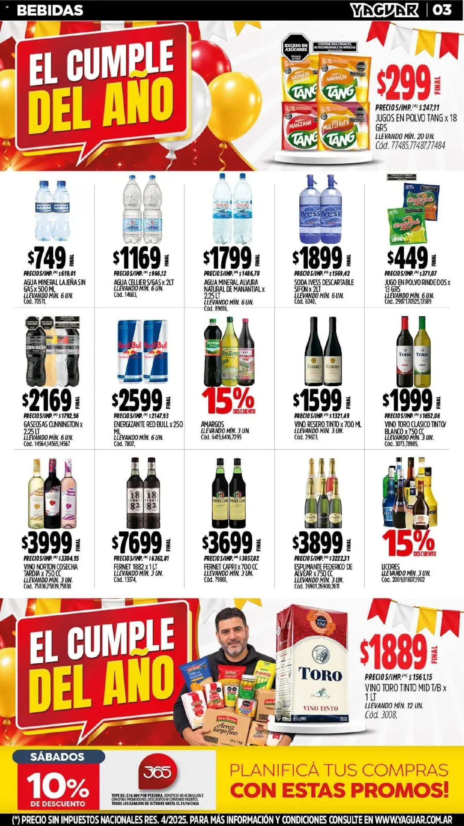 Vista previa del folleto de la tienda Yaguar válido desde el 19/10/2026 