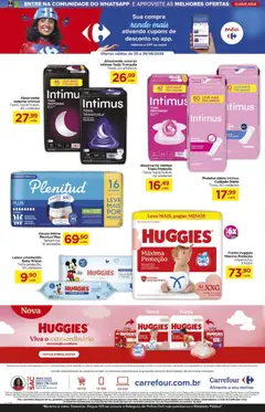 Pré-Visualização do folheto "Carrefour ofertas Drogaria" da loja Carrefour válido a partir de 20/08/2026