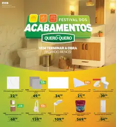Pré-Visualização do folheto "Lojas Quero-Quero ofertas Festival dos Acabamentos" da loja Lojas Quero-Quero válido a partir de 01/05/2026