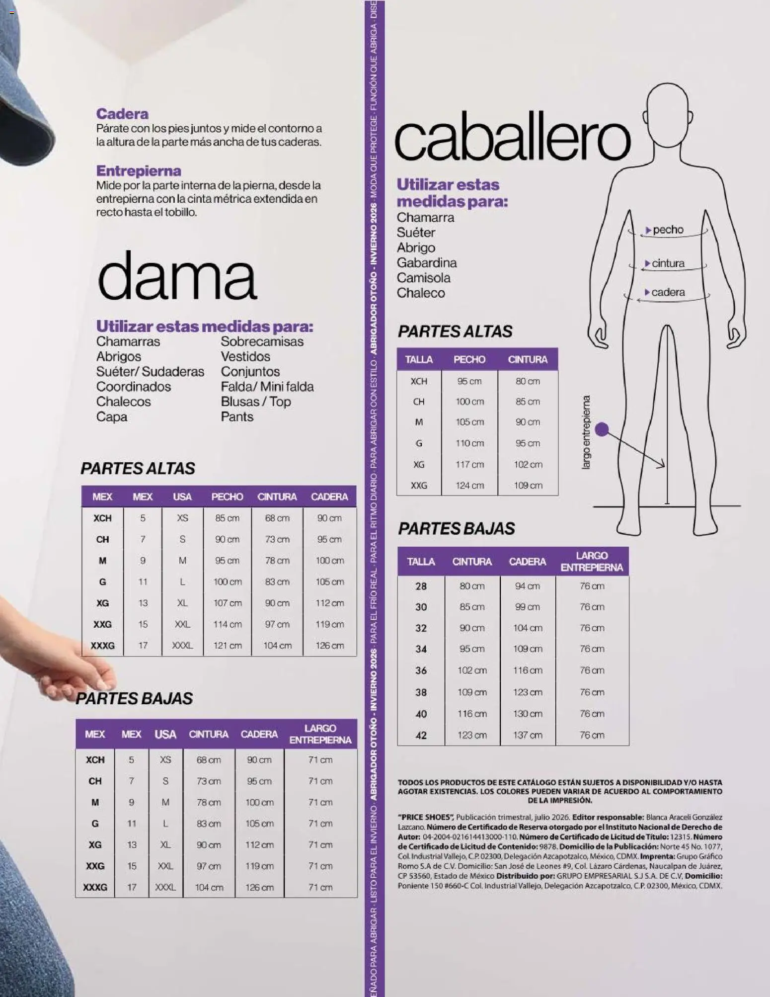 Vista previa las ofertas de la tienda Price Shoes - Price Shoes catálogo Abrigador desde el 16/09/2026 - Chamarra, Top, Suéter, Pants, Chaleco, Cinta, Abrigo, Falda