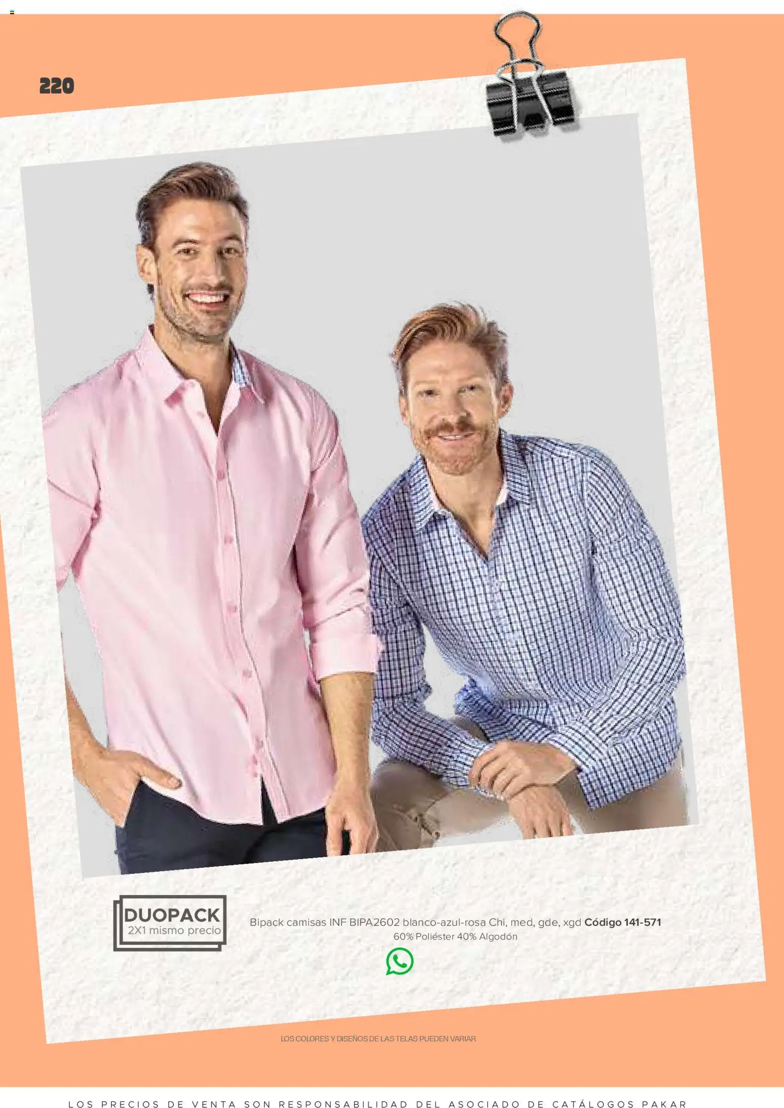 Vista previa las ofertas de la tienda SC Pakar - Catálogo Ropa desde el 30/01/2026 