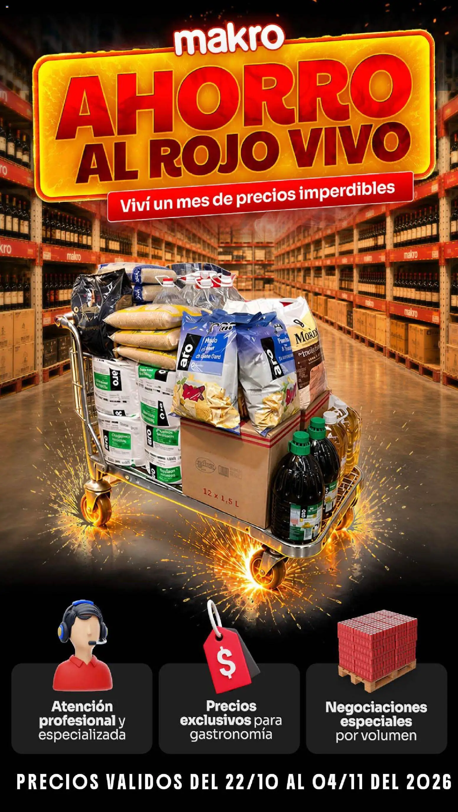 Vista previa del folleto de la tienda Makro válido desde el 22/10/2026 