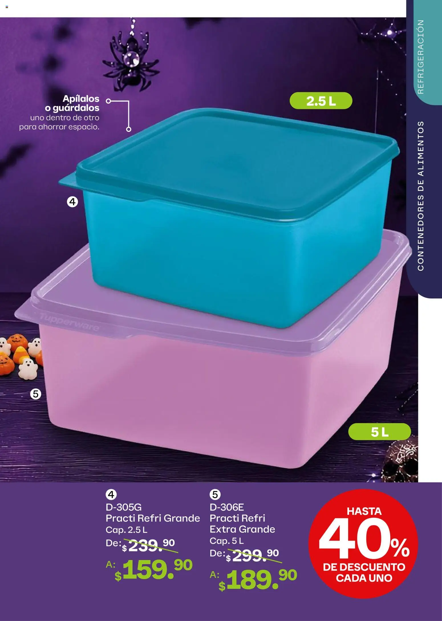 Vista previa las ofertas de la tienda Tupperware - Tupperware catálogo desde el 05/10/2026 