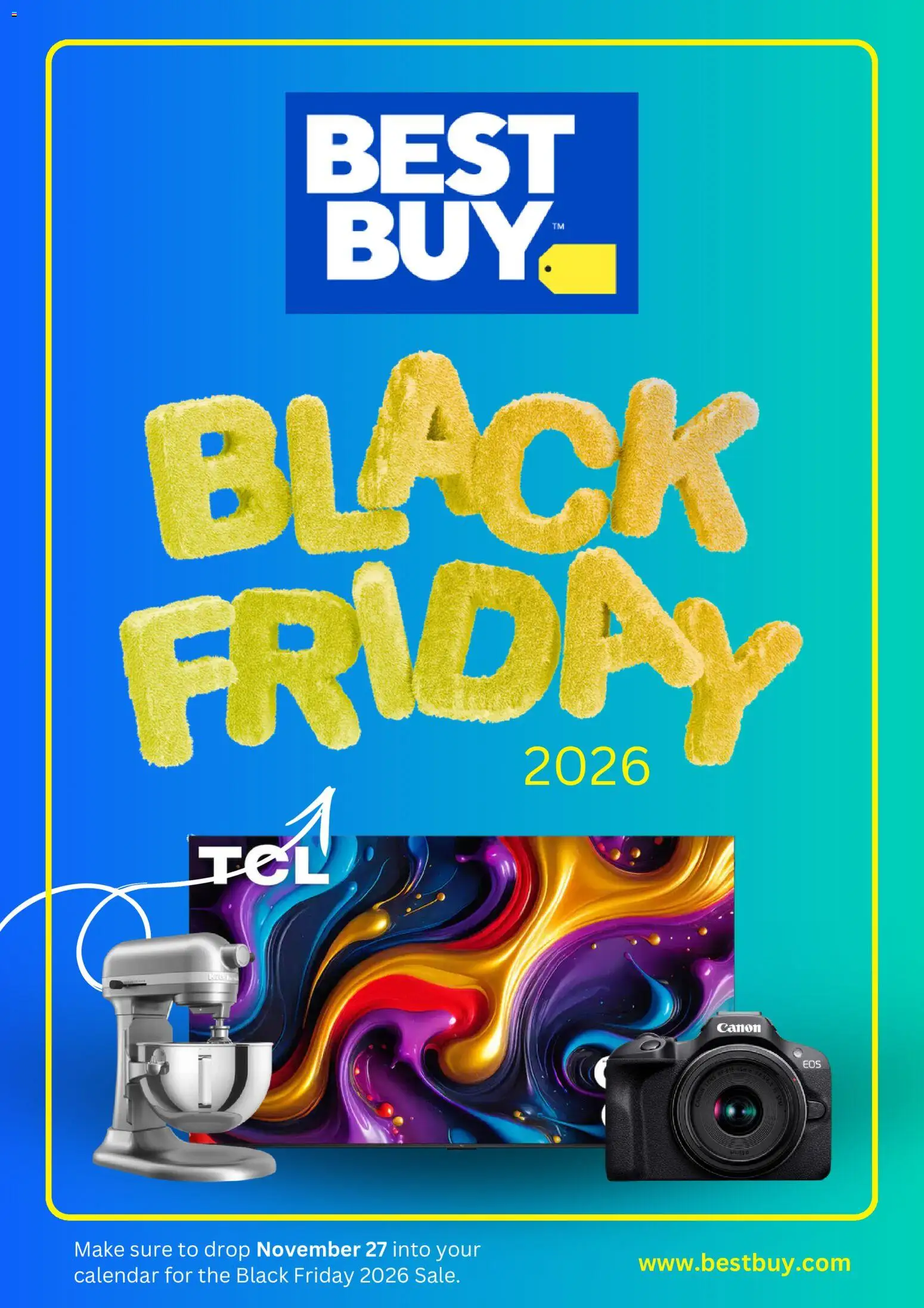 Ad Preview of Best Buy Best Buy Black Friday Notice from 10/15/2026