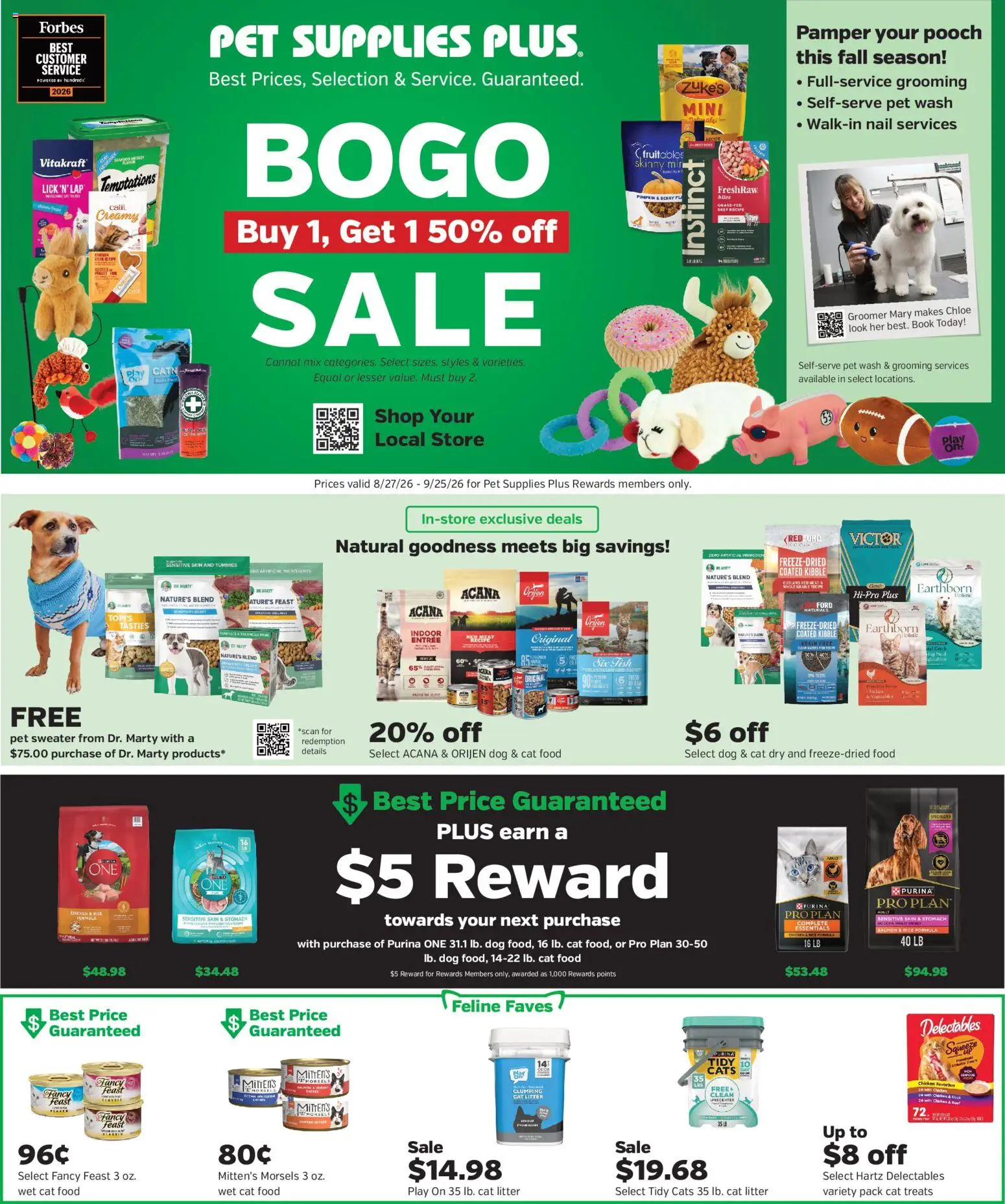 Ad Preview of Pet Supplies Plus Pet Supplies Plus Weekly Ad from 09/17/2026