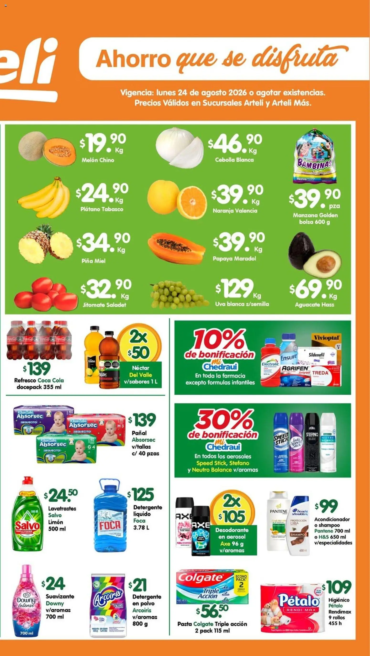 Vista previa las ofertas de la tienda Arteli - Arteli folleto Tuxpan desde el 24/08/2026 