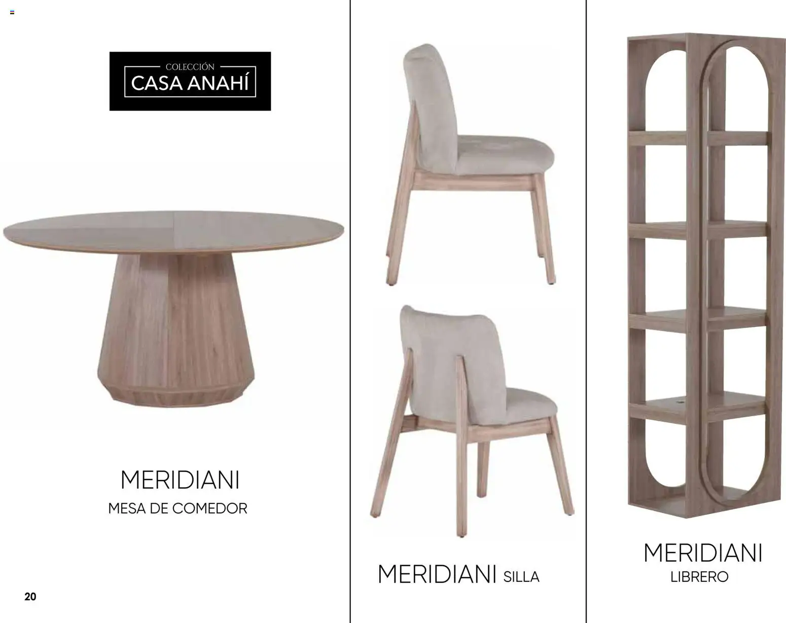 Vista previa las ofertas de la tienda Muebles Dico - Catálogo Colección Casa Anahí desde el 07/11/2025 - Silla, Mesa