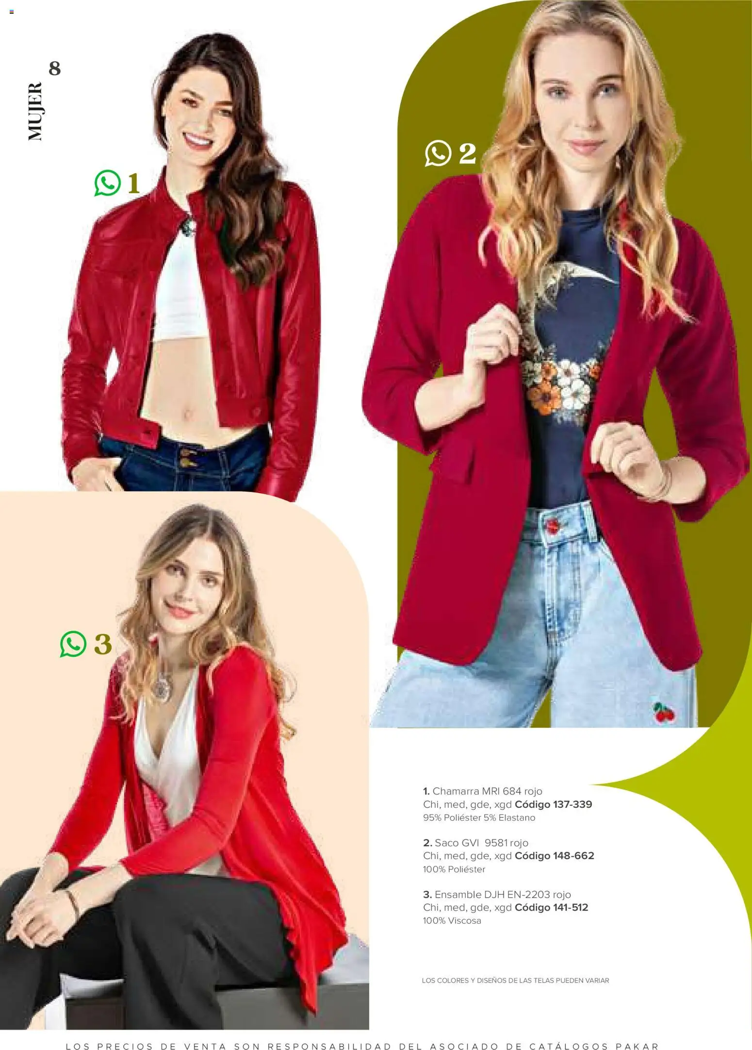 Vista previa las ofertas de la tienda SC Pakar - SC Pakar catálogo Ropa desde el 31/07/2026 
