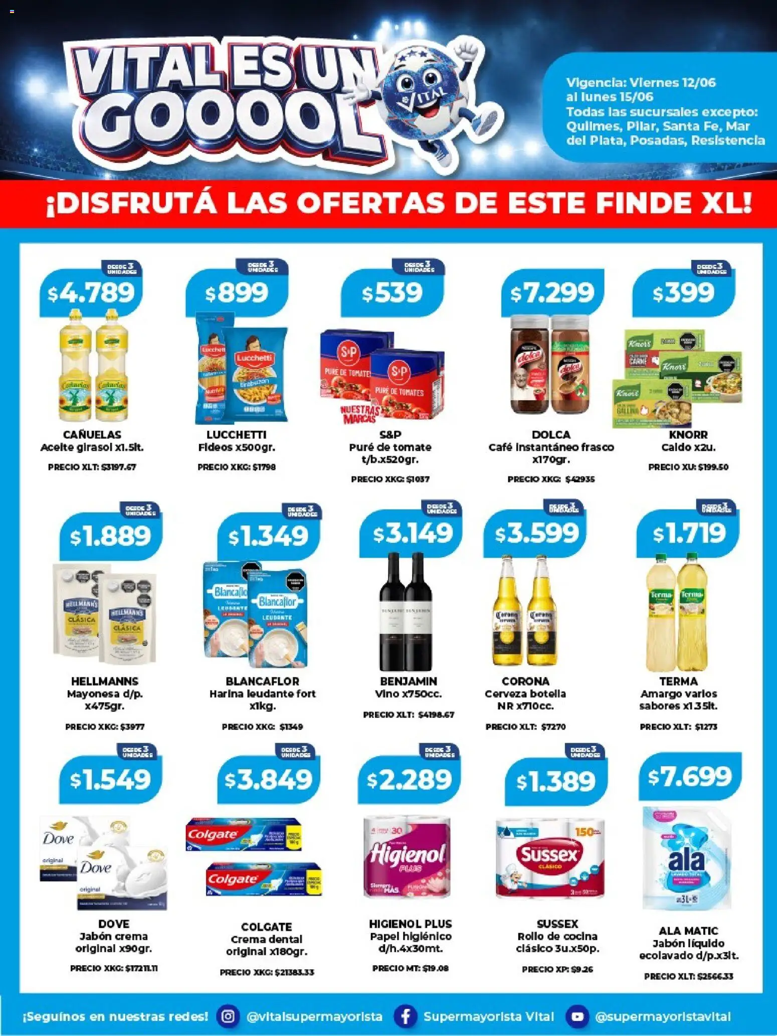 Vista previa del folleto de la tienda Vital válido desde el 12/06/2026 