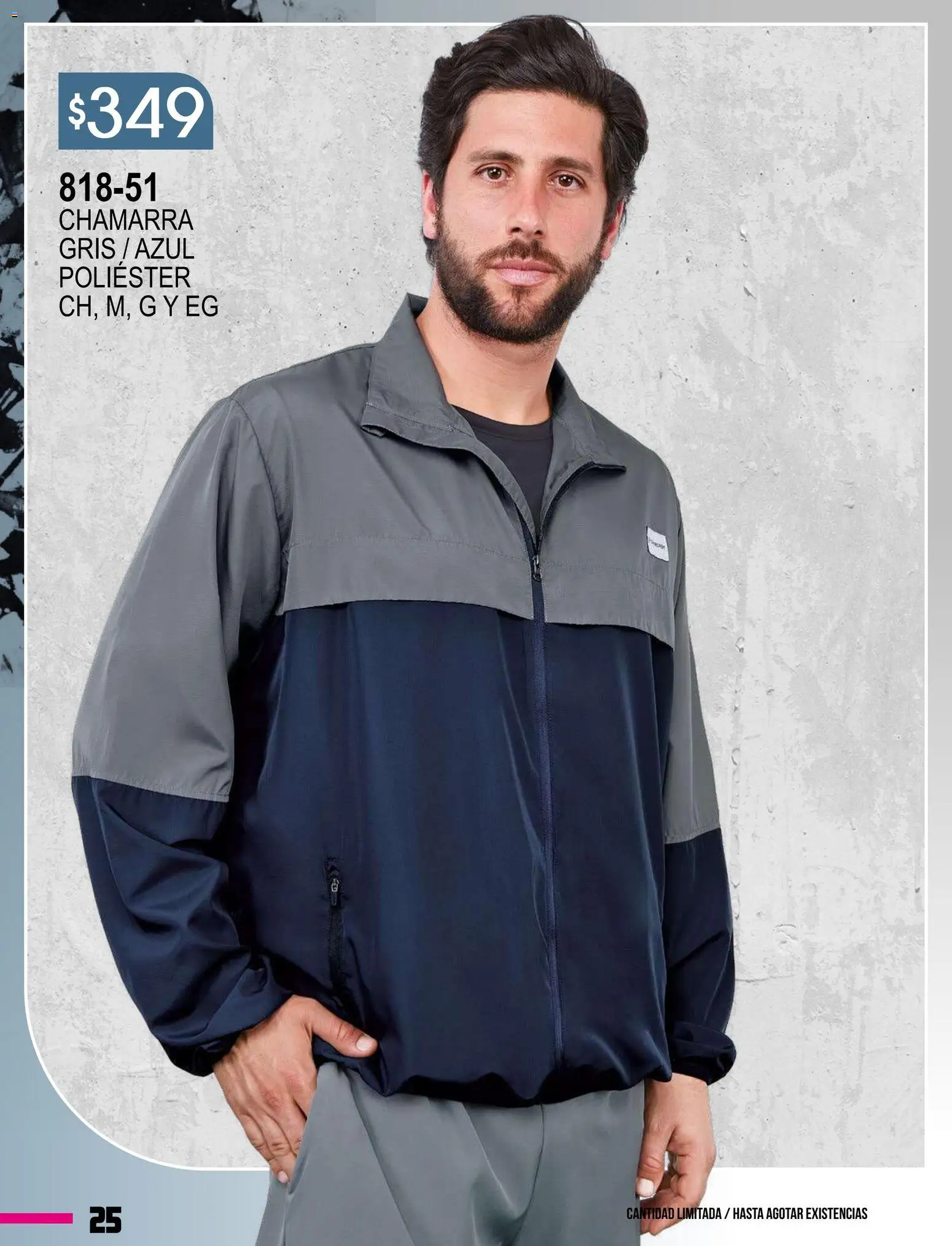 Vista previa las ofertas de la tienda Cklass - Catálogo Especial Supersport Caballero desde el 08/01/2026 - Chamarra