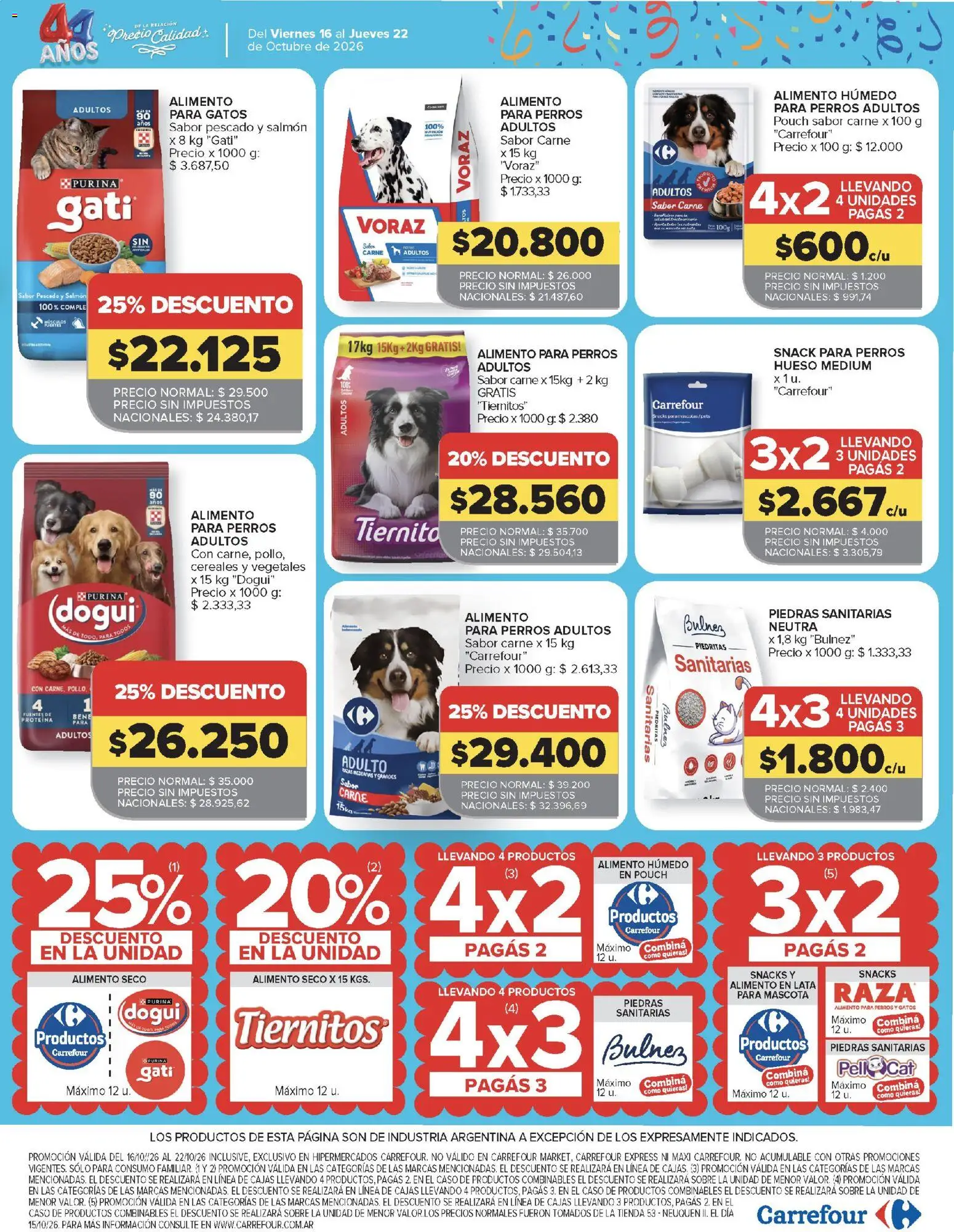 Vista previa del folleto de la tienda Carrefour válido desde el 16/10/2026 