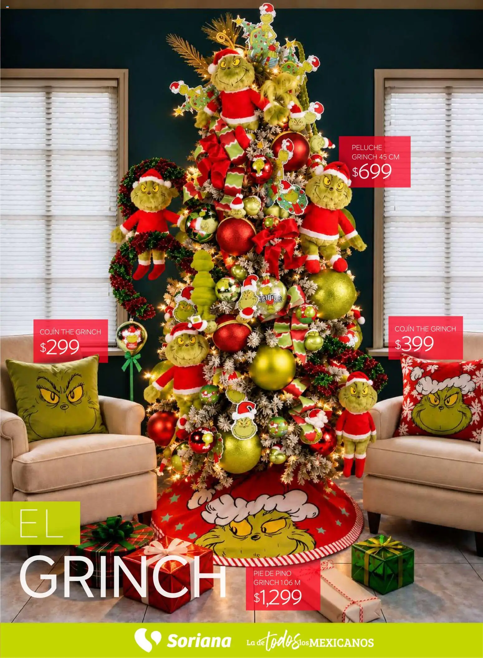 Vista previa las ofertas de la tienda Soriana - Soriana Híper - Decoracion Navideña desde el 30/09/2026 