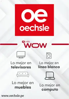 Vista previa de Oechsle Cyber Wow de la tienda Oechsle válido desde 13/07/2026