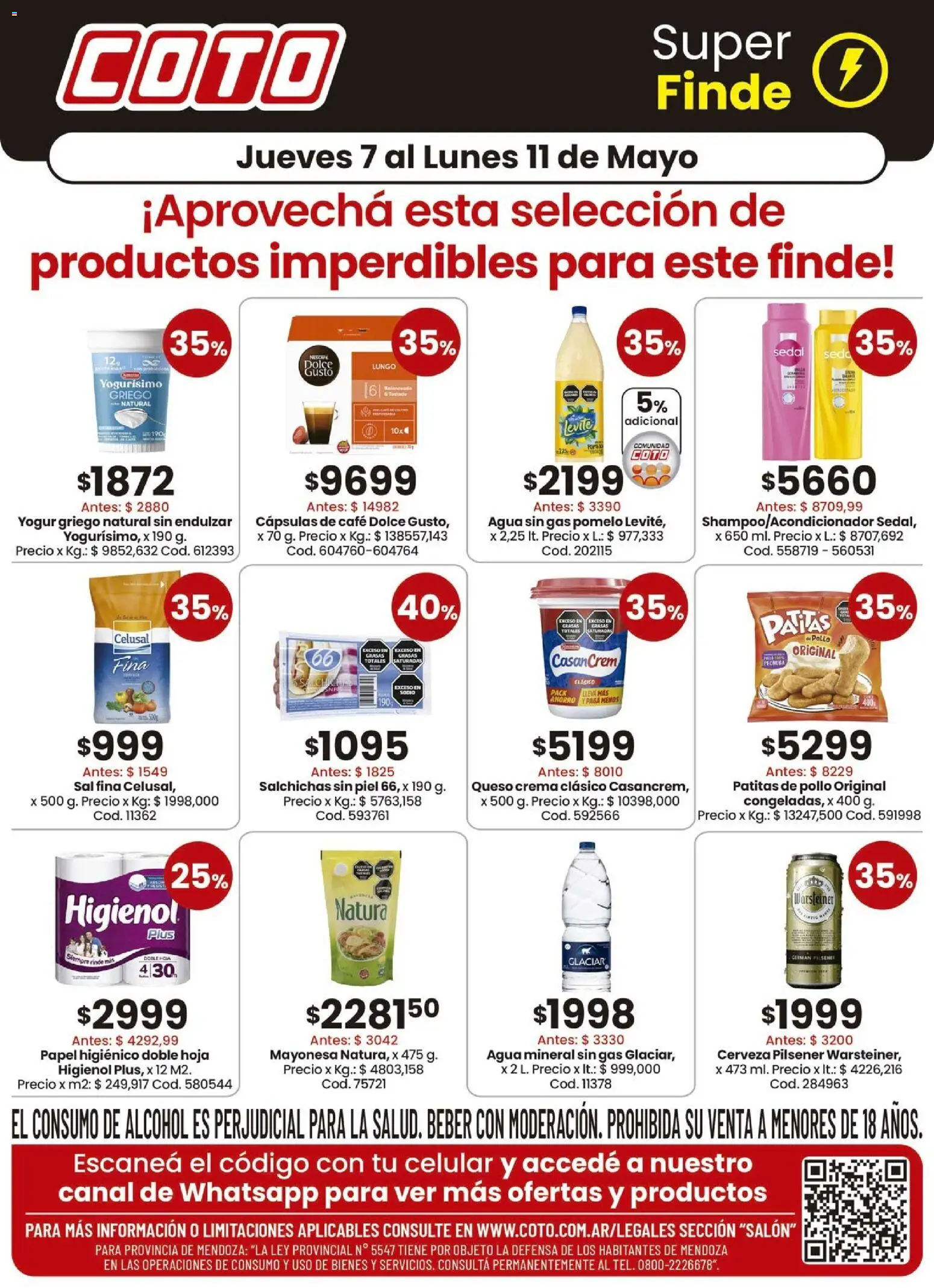 Vista previa del folleto de la tienda Coto válido desde el 07/05/2026 