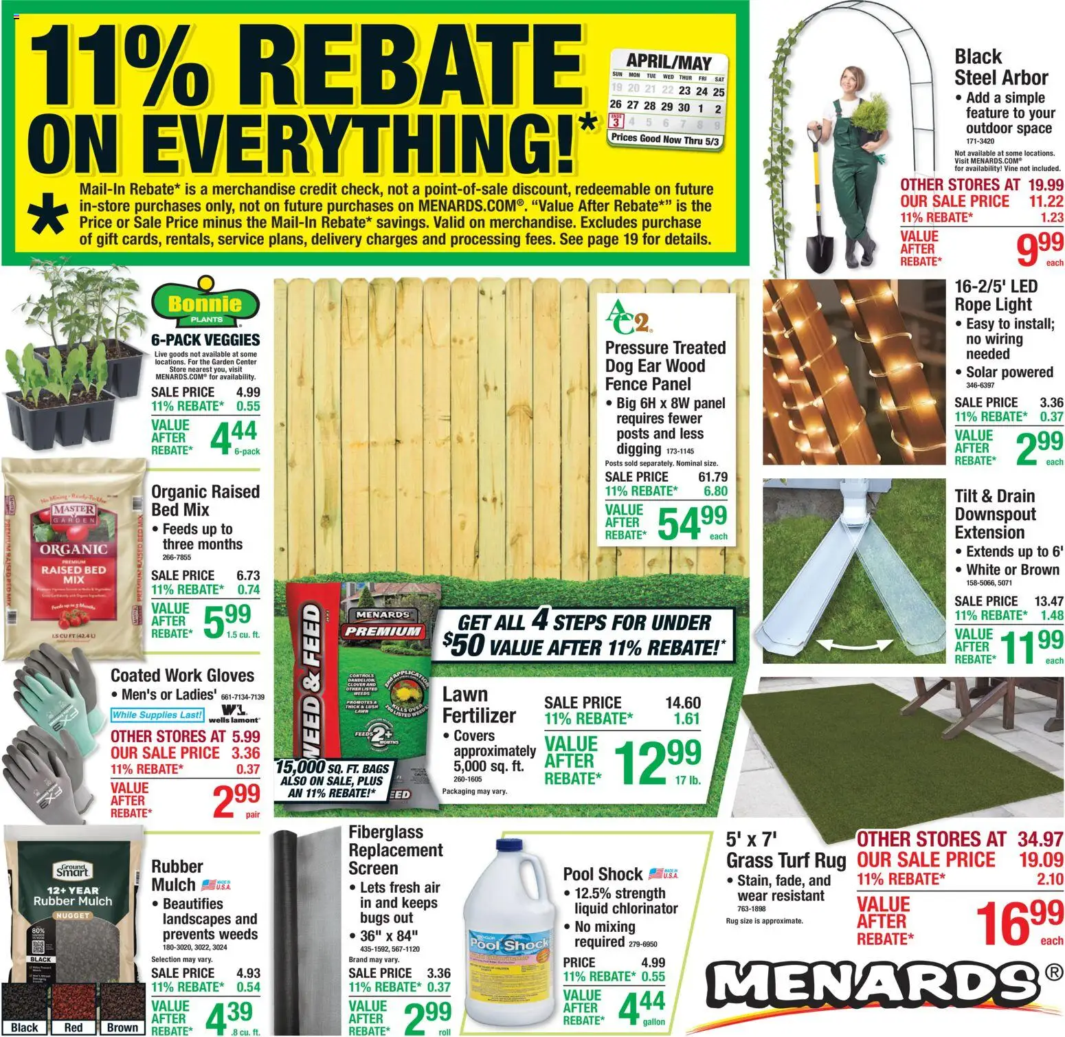 Menards Sale On Mulchnull