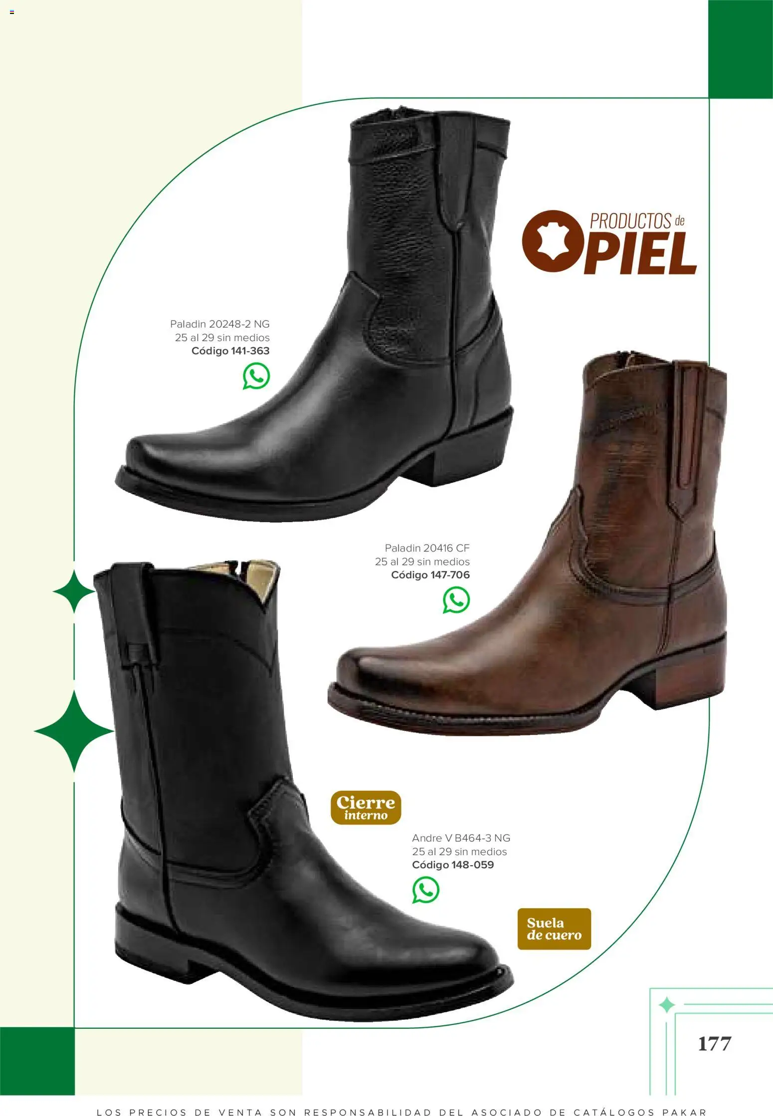 Vista previa las ofertas de la tienda SC Pakar - SC Pakar catálogo Hombre desde el 31/07/2026 