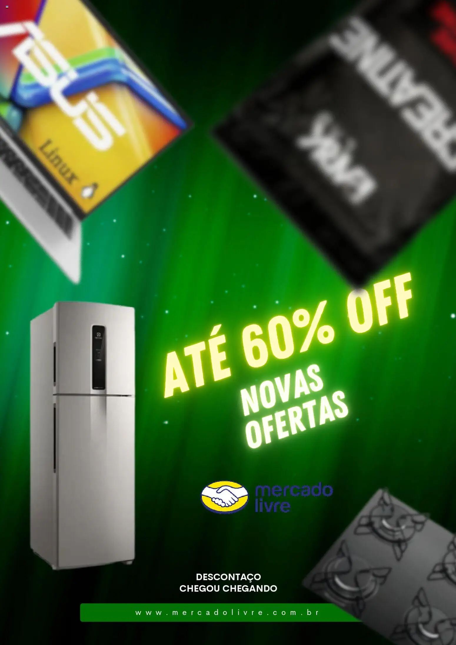 Pré-Visualização do folheto "Mercado Livre - Ofertas atuais" da loja Mercado Livre válido a partir de 03/07/2026