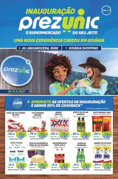 Pré-Visualização do folheto "Prezunic ofertas Inauguração I" da loja Prezunic válido a partir de 16/07/2026