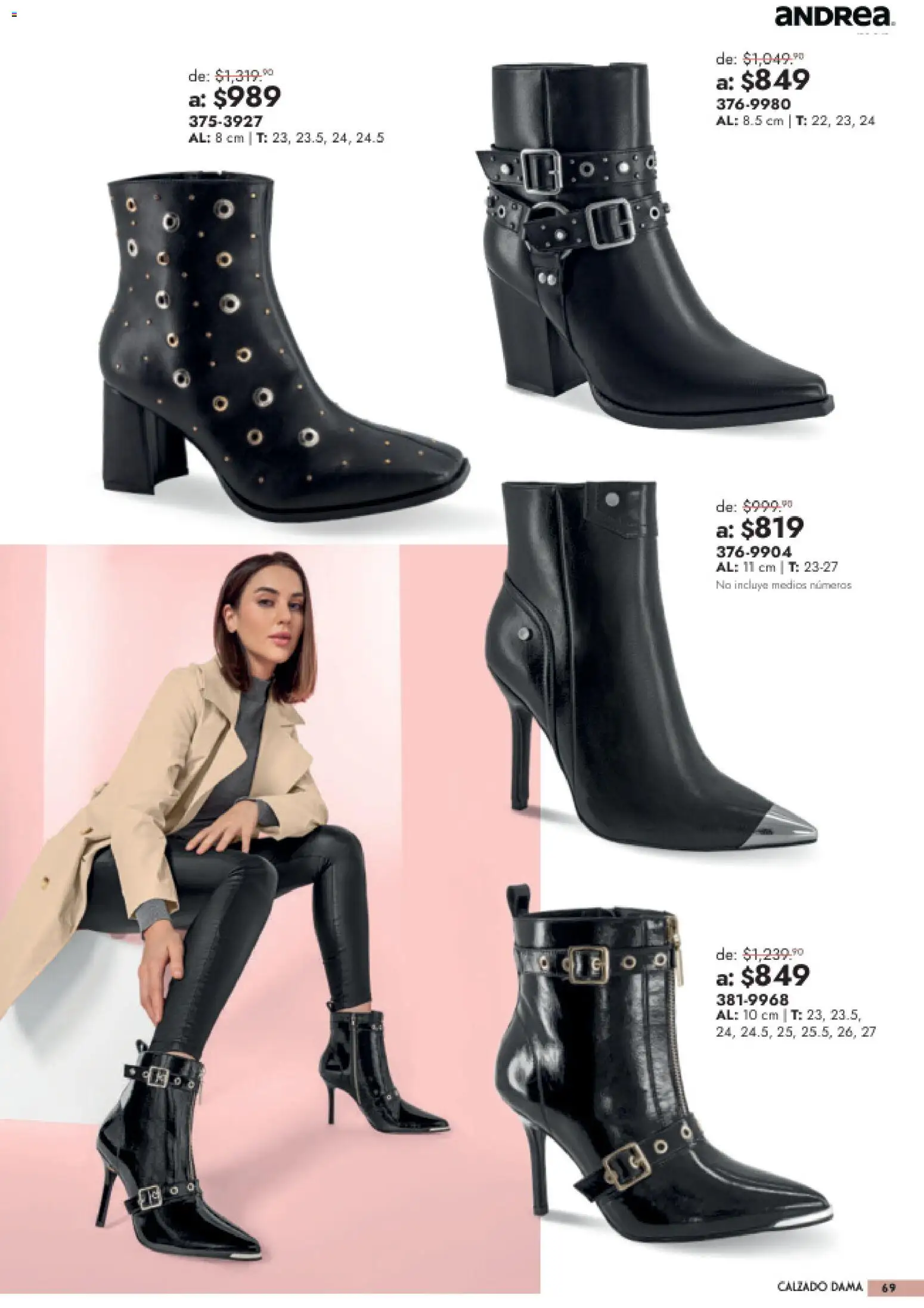 Vista previa las ofertas de la tienda Andrea - Andrea catálogo Outlet desde el 26/07/2026 