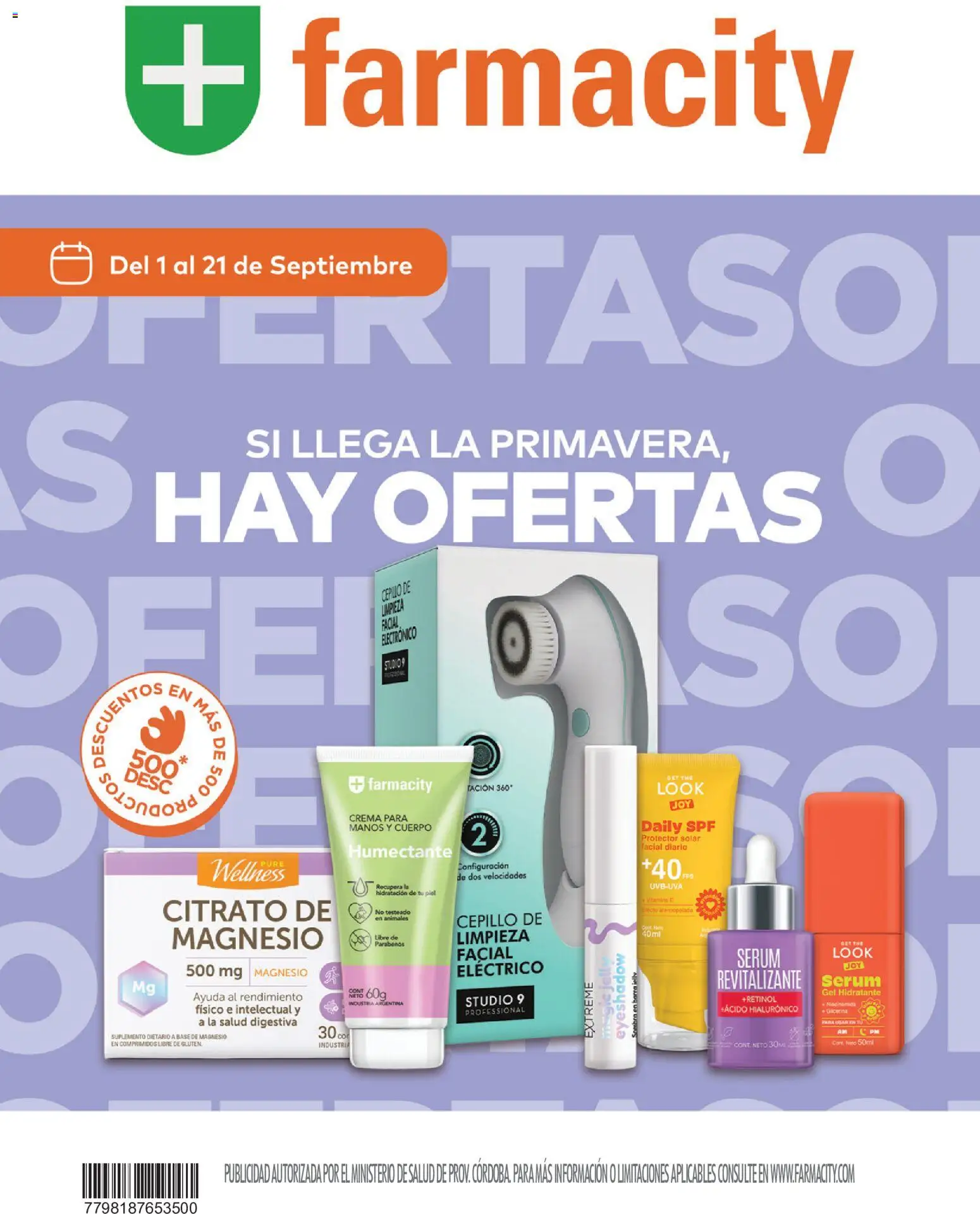 Vista previa del folleto de la tienda Farmacity válido desde el 01/09/2026 